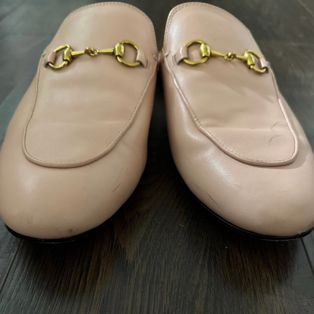 Gucci Princetown Leather Mules - Picture 4 of 4